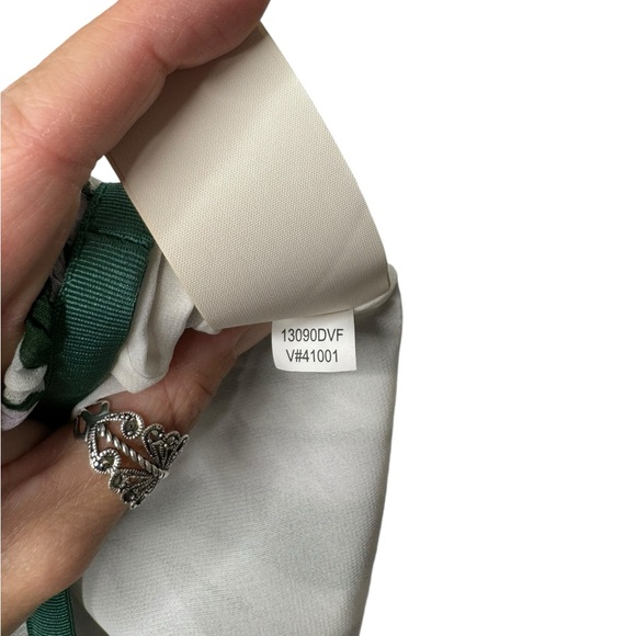 Diane Von Furstenberg | NWT Gwenyth Midi Skirt in Flag Stripe Lavender Fog XS - Picture 9 of 9